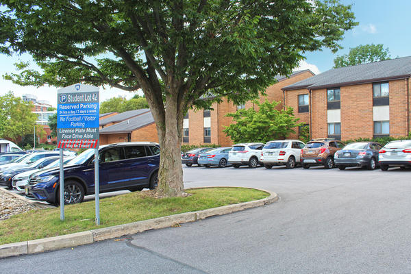 Student parking lot 42